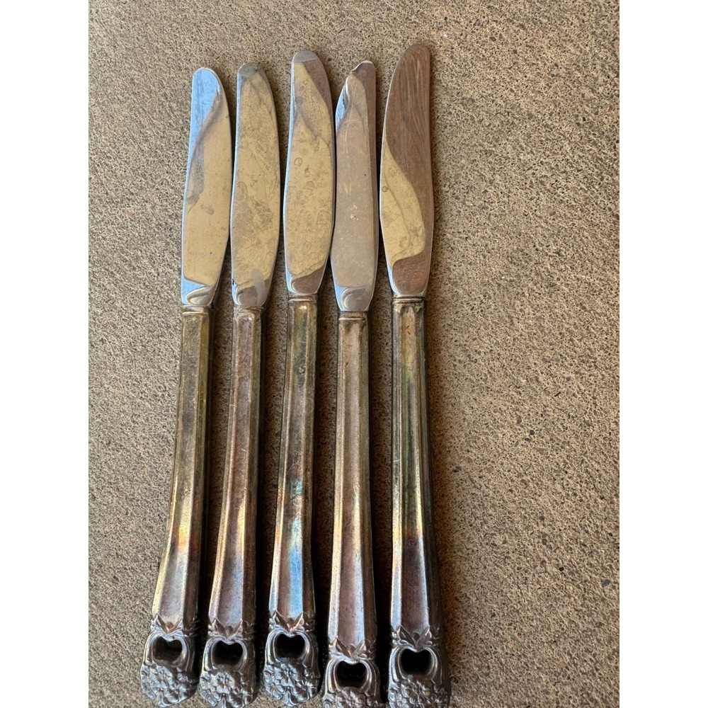 Vintage 1847 Rogers Bros "Eternally Yours" silverplate flatware set Partial - Picture 6 of 13